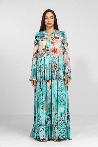 GOLDCOAST - FRONT PLACKET MAXI DRESS