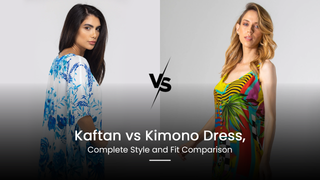 Kaftan vs Kimono Dress, Complete Style and Fit Comparison