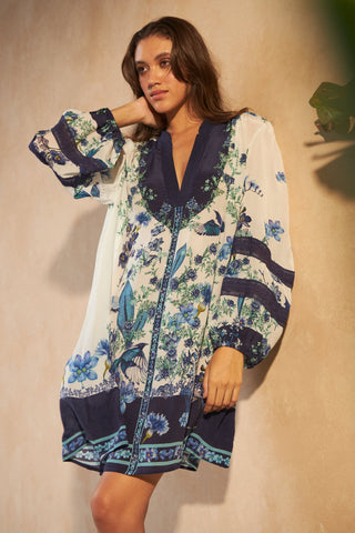 FLOWER BLUE