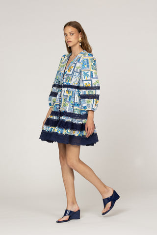 PAPIER COLLE LIGHT BLUE- BAVARIAN DRESS