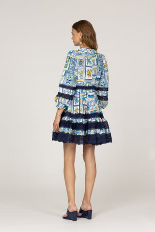 PAPIER COLLE LIGHT BLUE- BAVARIAN DRESS