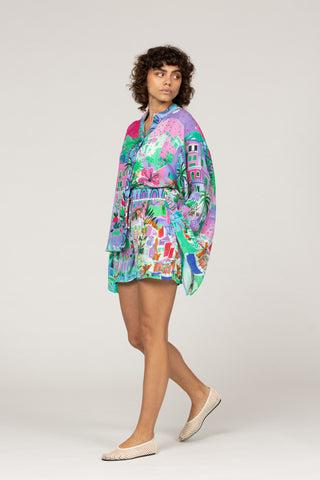 HERMOSA FUCSIA AZUR- CYLDE SHORTS