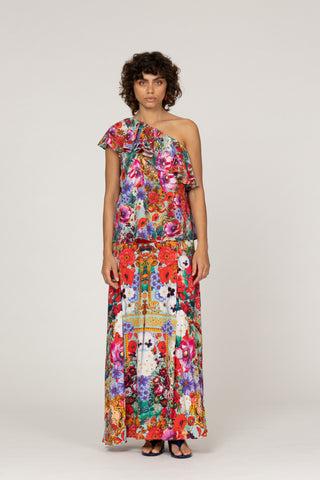 TUSSIE MUSSIE MULTI FLOWERS- ALICIA RUFFLE TOP
