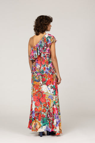 TUSSIE MUSSIE MULTI FLOWERS- ALICIA RUFFLE TOP
