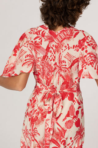 VERMELHO RED- ASTER DRESS