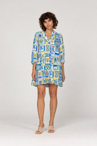 PAPIER COLLE LIGHT BLUE - BIENNIALS DRESS