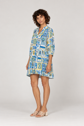 PAPIER COLLE LIGHT BLUE - BIENNIALS DRESS