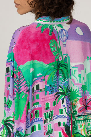 HERMOSA FUCSIA AZUR - CHERRY SHIRT