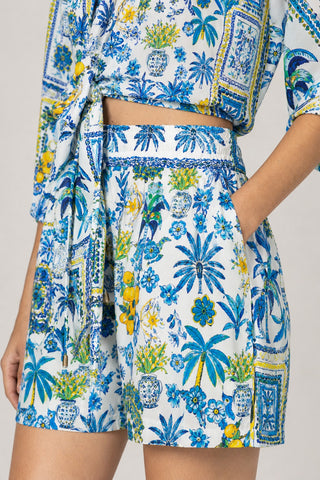 PAPIER COLLE LIGHT BLUE - CLYDE SHORTS