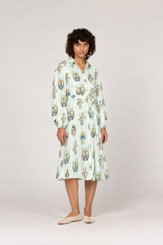 PISTACIA VERA - ONIA MIDI DRESS