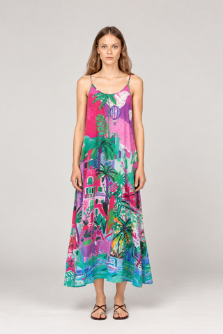 HERMOSA FUCSIA AZUR - PETUNIA DRESS