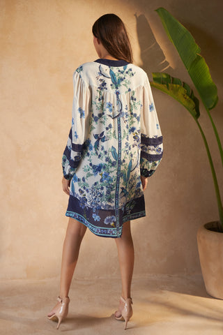 FLOWER BLUE - ALLIUM DRESS
