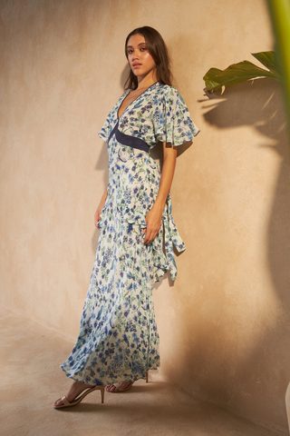 FLOWER BLUE - ASTER DRESS