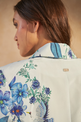 FLOWER BLUE - DATURA BLAZER