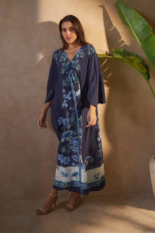 FLOWER BLUE - JASMIN DRESS