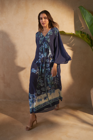 FLOWER BLUE - JASMIN DRESS