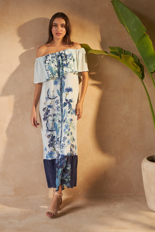 FLOWER BLUE - BLOOSOM DRESS