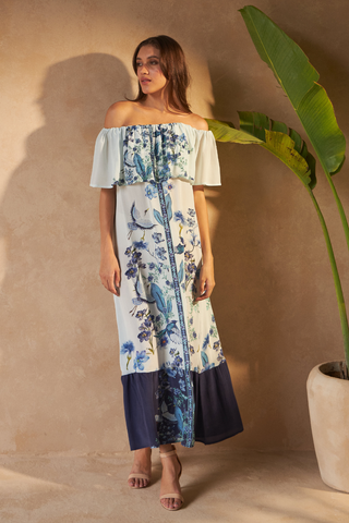FLOWER BLUE - BLOOSOM DRESS