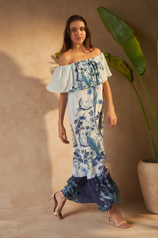 FLOWER BLUE - BLOOSOM DRESS