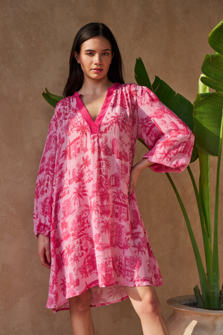 FUSIA PLAY - BIENNIALS DRESS
