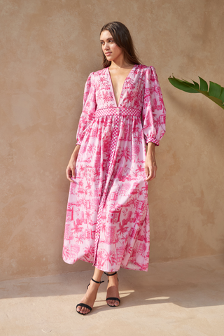 FUSIA PLAY - SAIGON DRESS