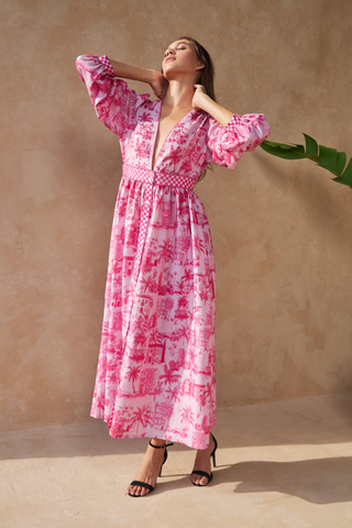 FUSIA PLAY - SAIGON DRESS