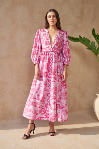 FUSIA PLAY - SAIGON DRESS