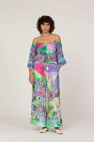 HERMOSA FUCSIA AZUR- GYPSY TOP