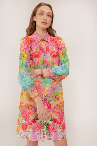 SIENA - ARGAN SHIRT DRESS