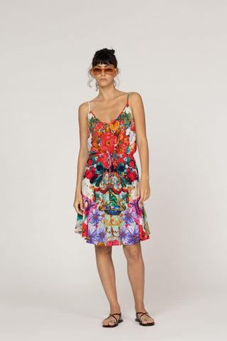 TUSSIE MUSSIE MULTI FLOWERS- ANEMONE DRESS