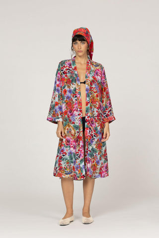TUSSIE MUSSIE MULTI FLOWERS- ROSEMERY KIMONO