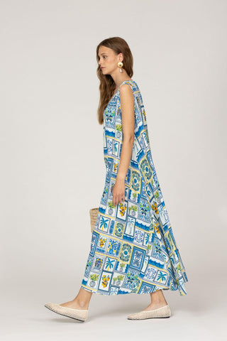 PAPIER COLLE LIGHT BLUE- DAPHNE DRESS