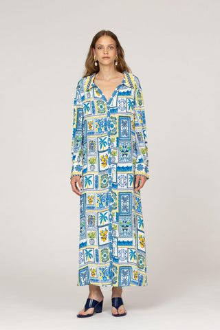 PAPIER COLLE LIGHT BLUE- PINA DRESS