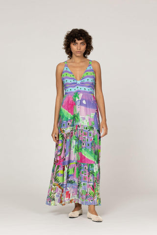 HERMOSA FUCSIA AZUR- DINA DRESS