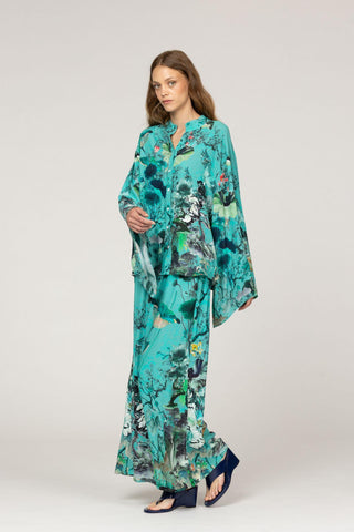 RAPA FLORA- CHERRY SHIRT