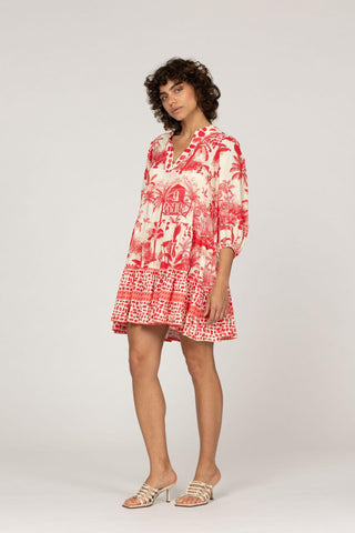 VERMELHO RED- BIENNIALS DRESS