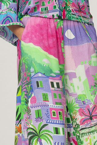HERMOSA FUCSIA AZUR- LINA PANTS
