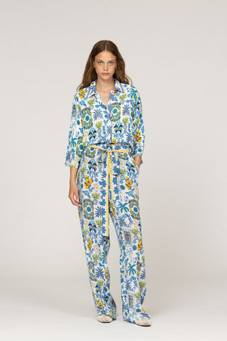 PAPIER COLLE LIGHT BLUE - LARCH TROUSERS