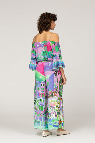 HERMOSA FUCSIA AZUR- LINA PANTS