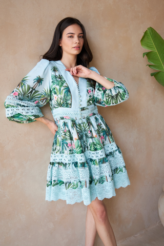 PALM TREE - BAVARIAN DRESS