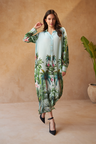 PALM TREE - LUPINE LONG SHIRT
