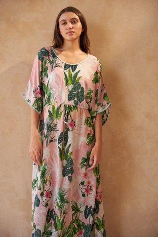 PALM TREE - PEONY DRESS
