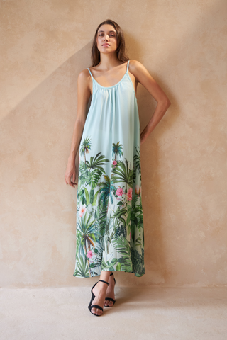 PALM TREE - PETUNIA DRESS