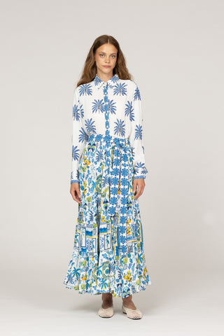 PAPIER COLLE LIGHT BLUE - PERORIAN DRESS