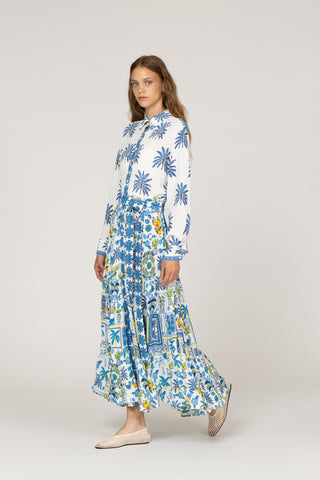 PAPIER COLLE LIGHT BLUE - PERORIAN DRESS