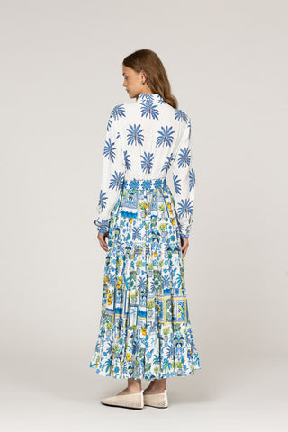 PAPIER COLLE LIGHT BLUE - PERORIAN DRESS