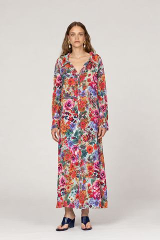 TUSSIE MUSSIE MULTI FLOWERS - PINA DRESS