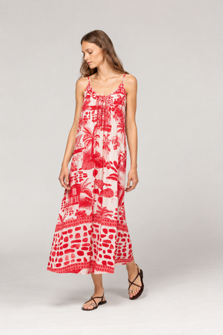 VERMELHO RED - PETUNIA DRESS