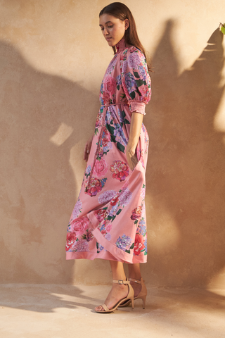 ROSE RED PINK - ALKA DRESS