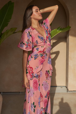 ROSE RED PINK - ASTER DRESS